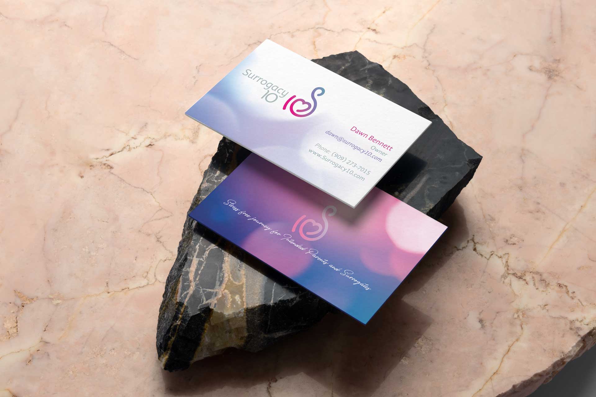 Surrogacy10 Branding Design