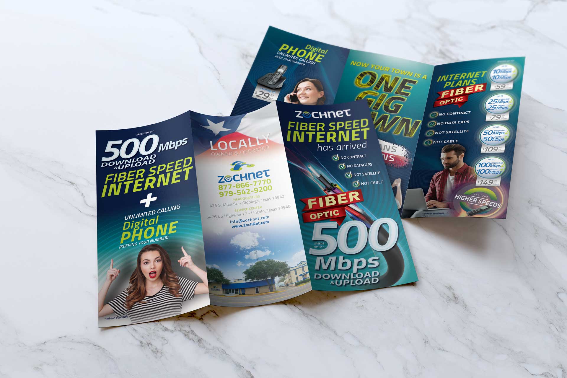 ZochNet Branding Design