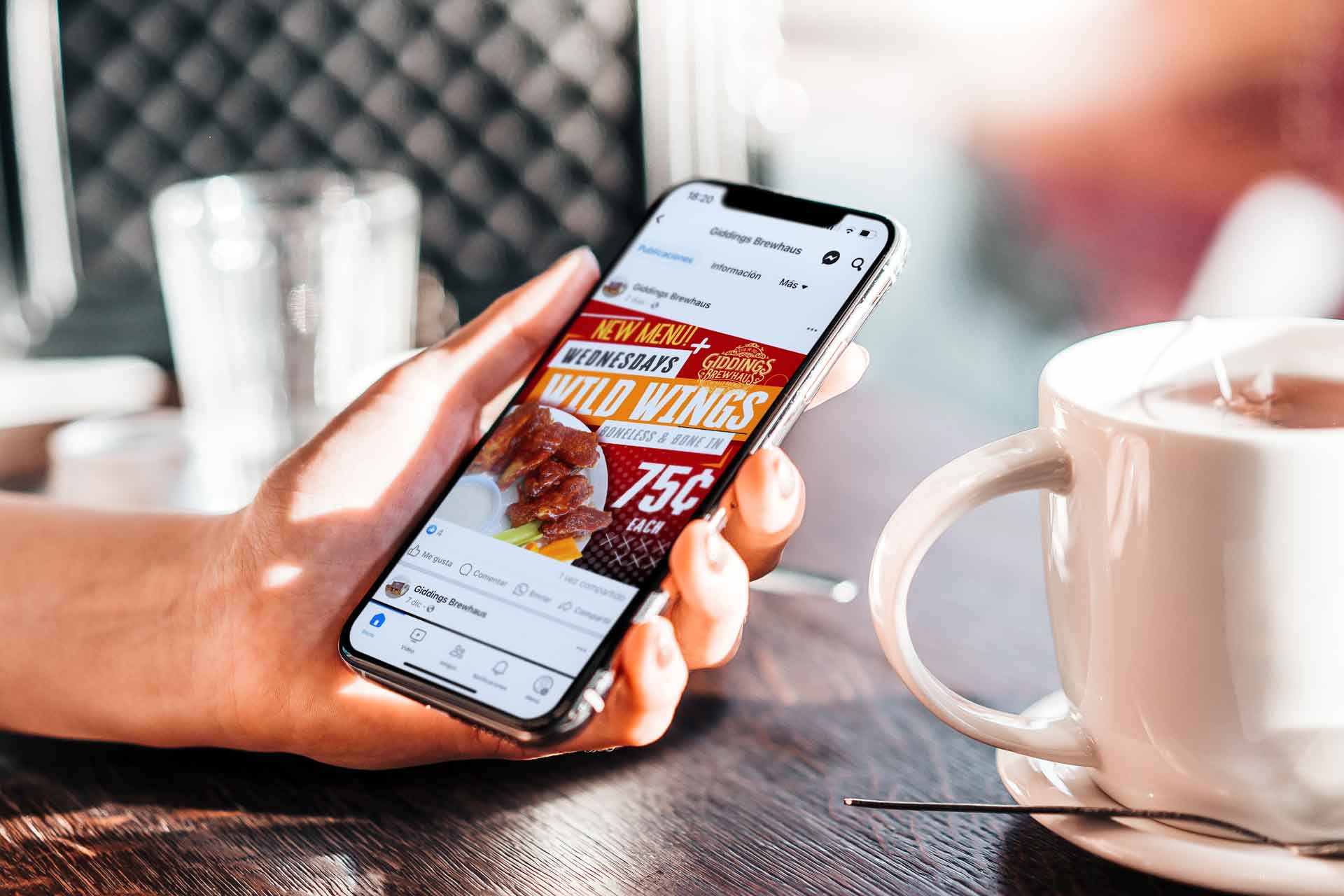 Giddings Brewhaus Social Media Posts Design