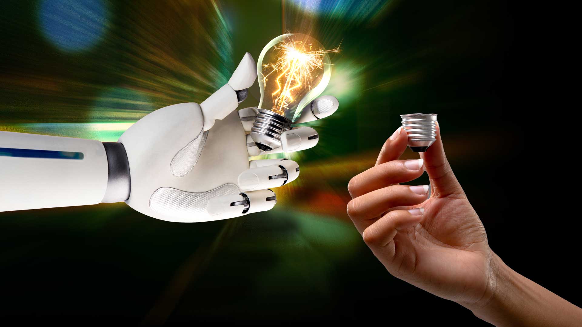 Delegating the spark of creative thinking